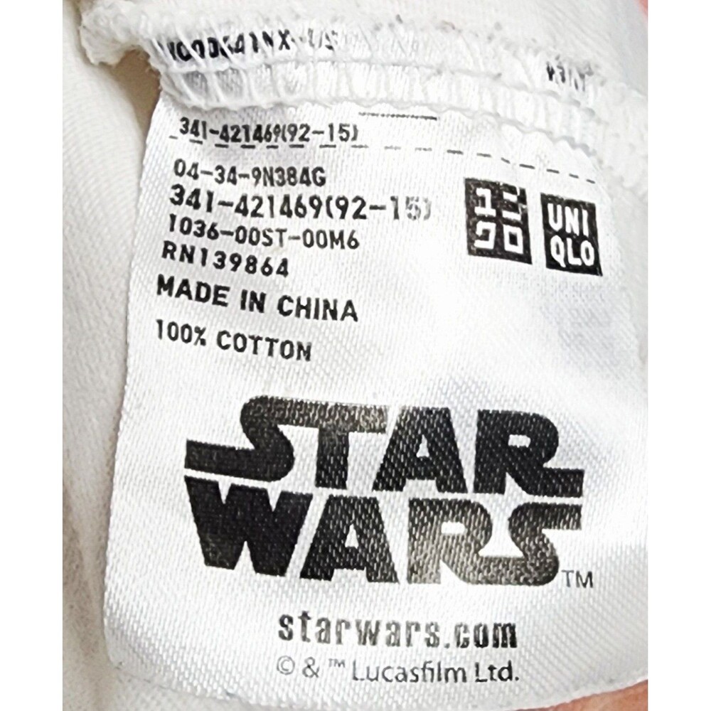 Uniqlo Star Wars Master of Graphics T-Shirt XL Jun Takahashi Boba Fett Droids - Picture 8 of 9